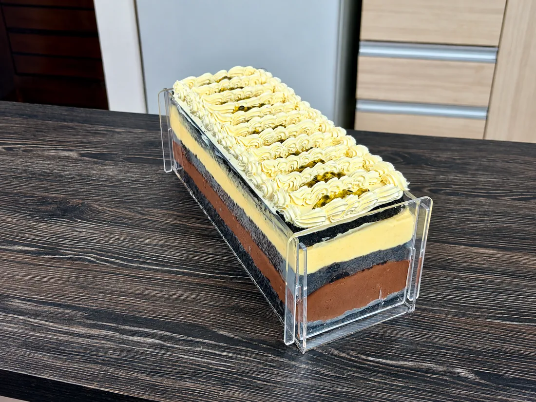 Fatia premium Trufado de Maracujá com Chocolate foto 2